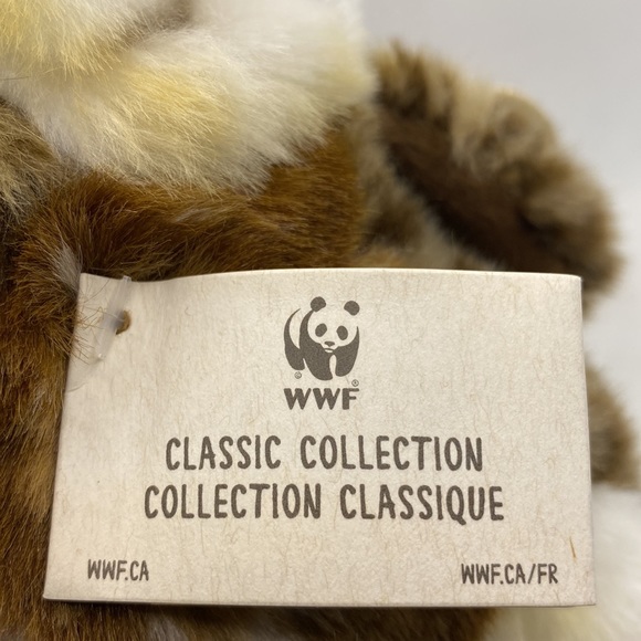 World Wildlife Fund Soft Plush Owl Stuffed Animal 7” Toy Bird WWF - Picture 3 of 12